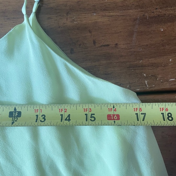 Alice + Olivia Bright Yellow Flowy Silk Mini Dress Size Medium M - Picture 6 of 7